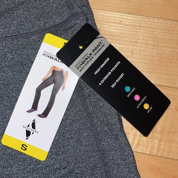 Skechers Womens Go Walk High Waist Moisture Wicking Yoga Leggings Size S - Picture 7 of 9